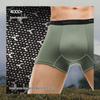Jiaoxia Men's 50S Modal Antibacterial Breathable Boxer Briefs