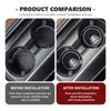 Car Coaster Anti Slip Mat Accessorie Auto Water Bottle Cup Holder Pad For Opel Insignia Astra G J F K Vectra C H Corsa C B D