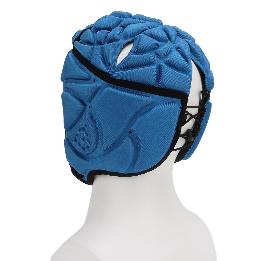 Stoßfester EVA-Fußballhelm mit Polsterung Seil Fußball-Kopfschutz für Erwachsene