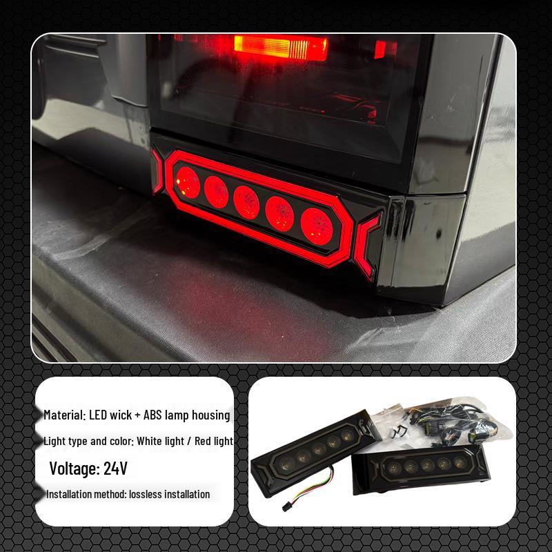 

LED Daytime Running, Brake, and Reverse Lights with Sequential Turn Signals for Jietu Traveler/Shan Hai T2
