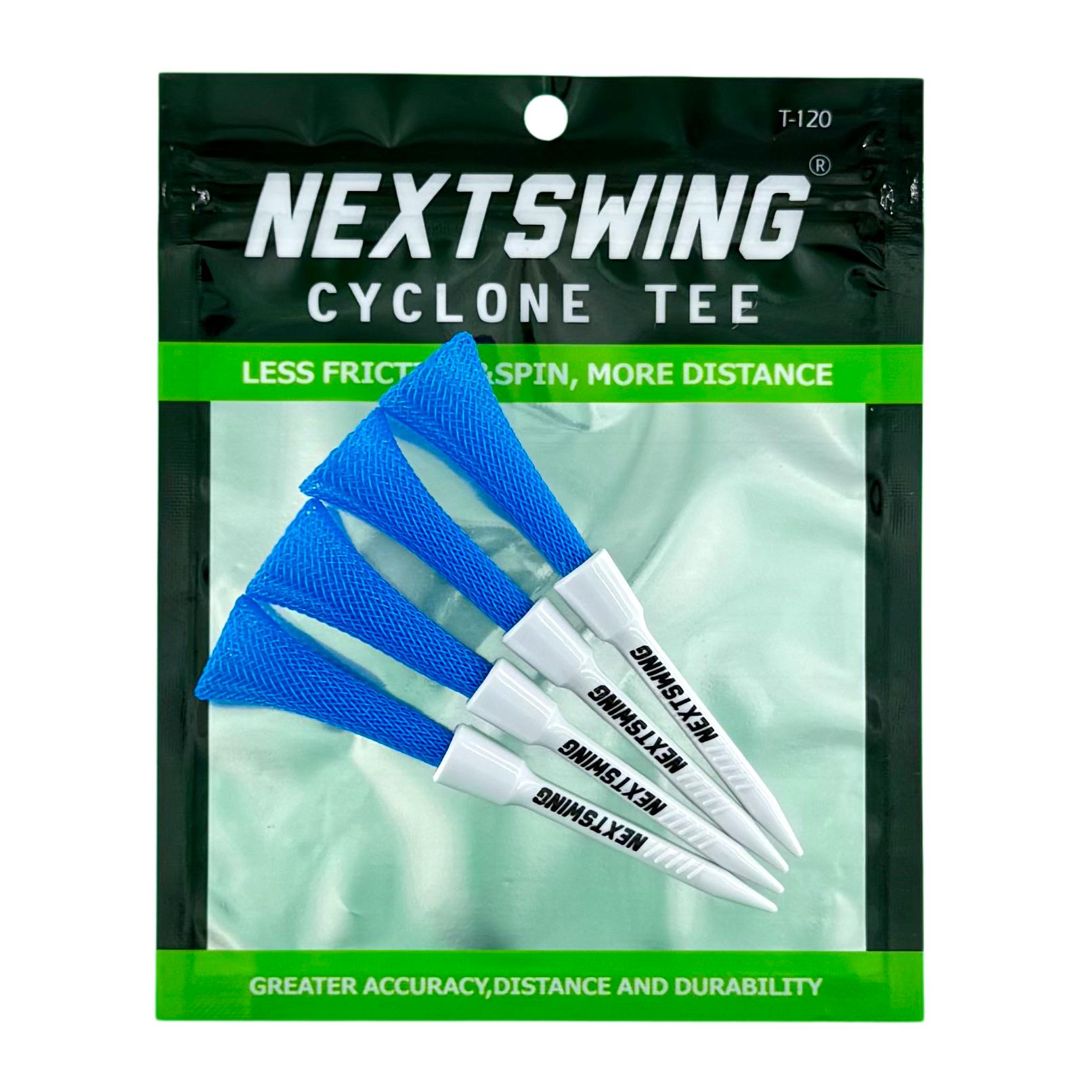 

NextSwing Футляр для мячей для гольфа Низкое сопротивление Эластичная сетчатая подставка для мяча Cyclone Limited Запускающая подставка для мяча для гольфа Прочный и долговечный пластик