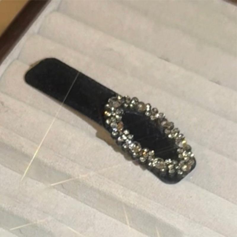 

Заколка для волосся для жінок Головні убори Елегантний темперамент Заколки для волосся Затискачі для головних уборів Затискач для волосся зі стразами Затискач для чубчика Затискач збоку червоний