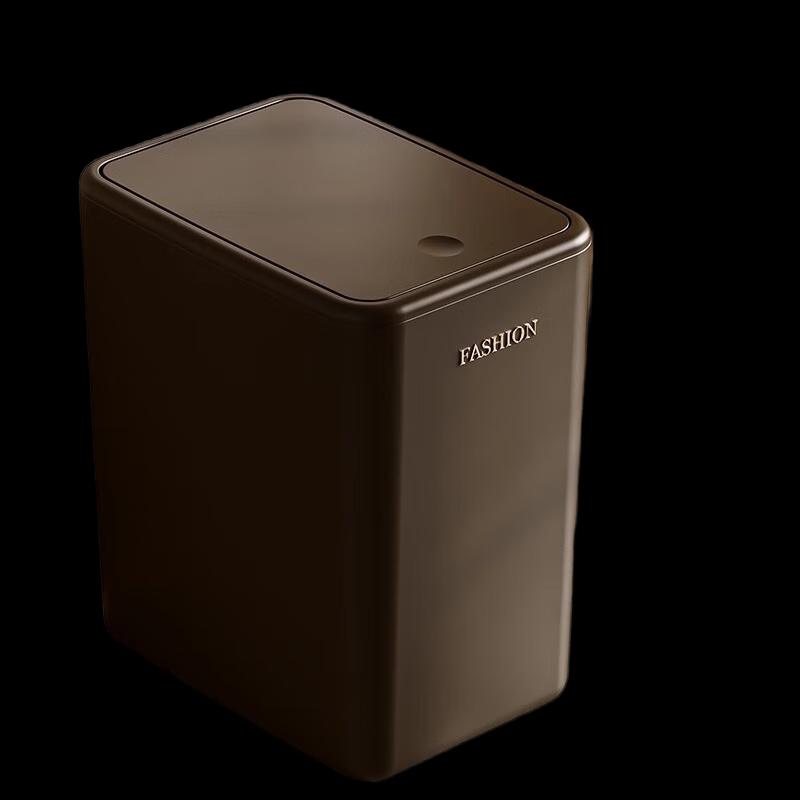 Huiniz Large Capacity Pop-Up Lid Trash Can