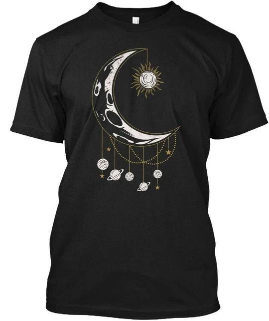 

Sun Moon Solar System T shirt Made in the USA Size S to 5XL M