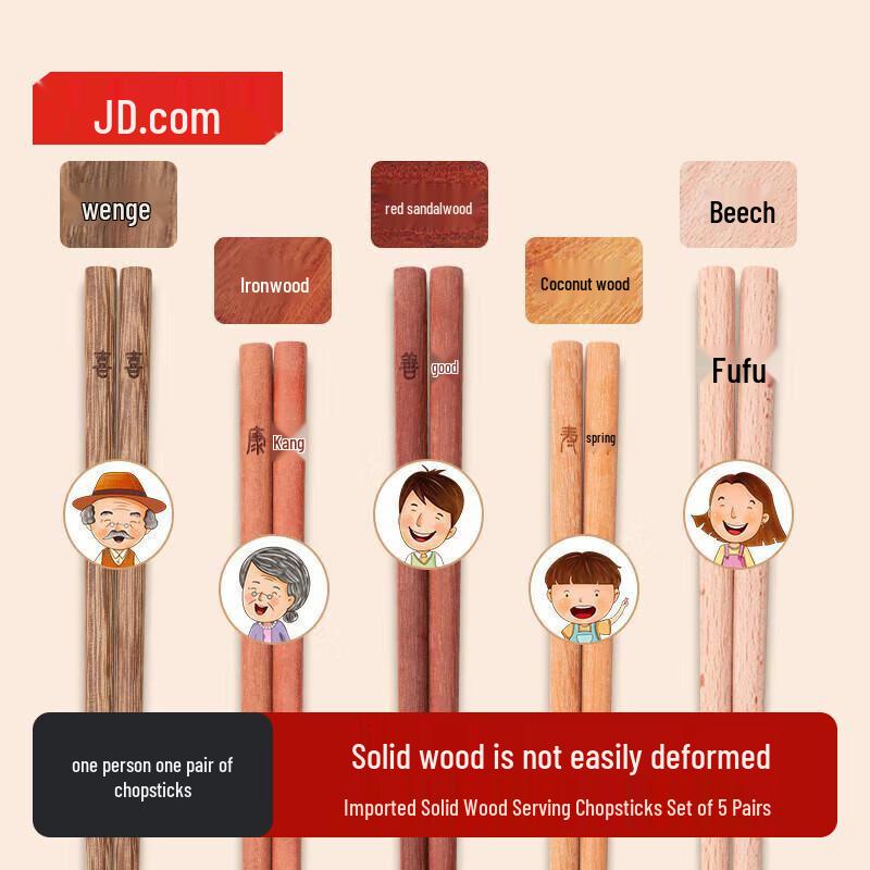 Jingdong Fine Goods Premium Chopsticks Collection