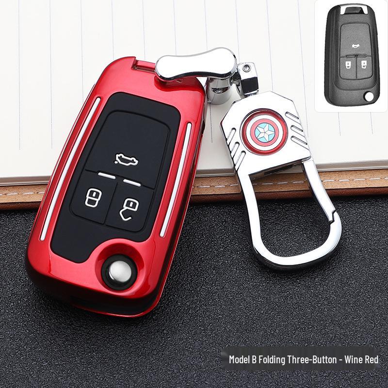Buick Encore S Fashion Key Case with Buckle and Remote Shell Design