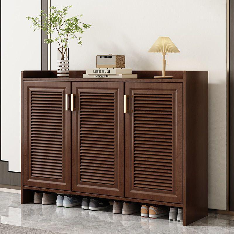 All-Aluminum Alloy Indoor Shoe Cabinet - Mildew-Resistant, Waterproof, Sunscreen Storage Solution.