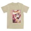 Humorous Hazbins Hotels Lucifer Kawaii T-Shirts Men Crew Neck 100% Cotton T Shirts Short Sleeve Tees Unique Tops