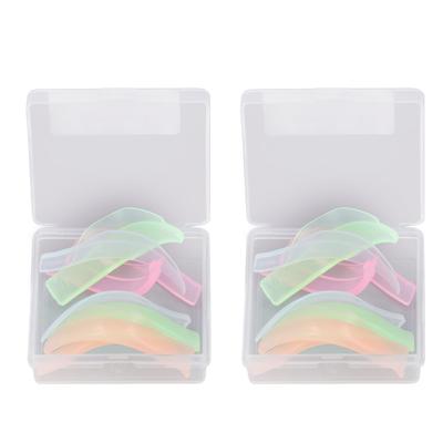 8 Paare Silikon Wimpernlift Stäbe 4 Größen Wiederverwendbare Dauerwellen Lockenwickler Make-up Beauty Werkzeuge Kein Kleber erforderlich Wimperndauerwellen Pads
