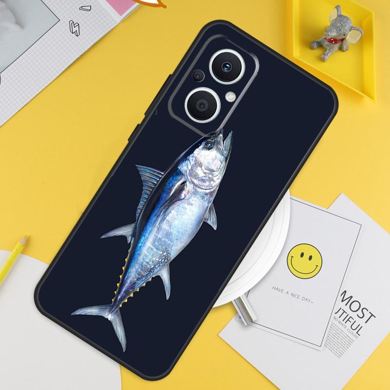 Bluefin Tuna Case For OPPO Reno 7 8 8T 2Z 4Z 5Z 6 Lite 10 Pro OPPO Find X5 X6 Pro X2 Lite X3 Neo Cover
