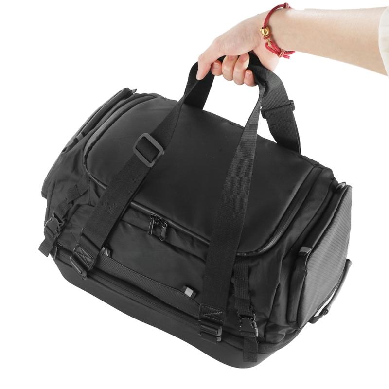 Multifunktionale Motorrad-Heckgepäckträgertasche Sichere & Tragbare Aufbewahrung Praktische & Wasserdichte Tasche für Motorradreisen