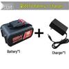 21V Push-Type Hand Drill with Large Capacity 48V/98V Lithium Battery & Universal Charger