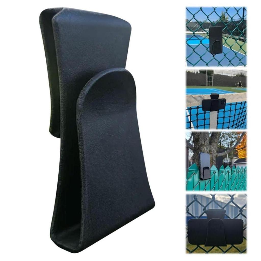 Tennis Phone Mount Racquet View Recorder Bracket Stable Mobile Device Balls Net Smartphone