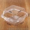 10/50 Piezas Utensilios de Cocina para Hornear Plástico Transparente Almeja Bento Caja para Pastel V2 Estética Caja de Embalaje para Tiramisú
