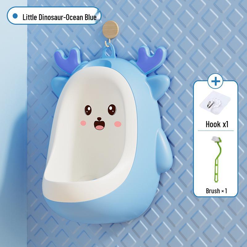 Boys' Cartoon Wall-Mounted Urinal Pee Device