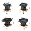 Non-stick Barbecue Grill Detachable Mini Barbecue Stove Safe To Use BBQ Plate  Garden