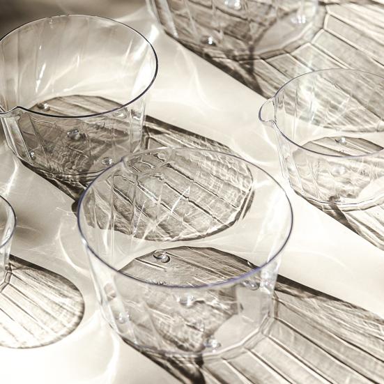 Flowerpot with Open Water Pour Port Easy Maintenance Self-Absorbing Double-Layer Water System Thickened Transparent Water Storage
