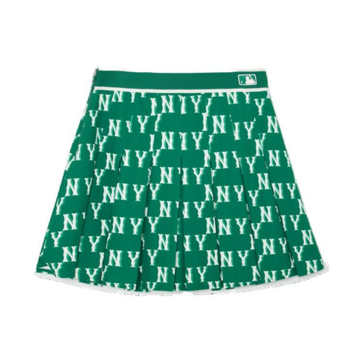 New MLB New York Yankees Casual Short Skirts Women's Green 3FSKM0133-50GNN