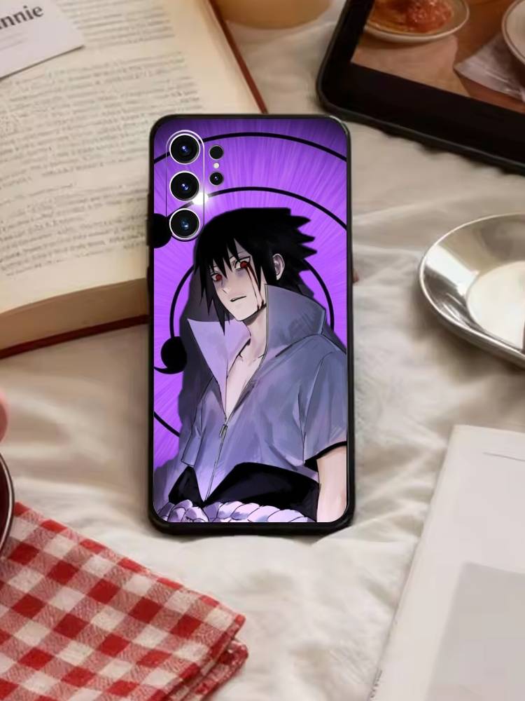 Anime V-Narutos Cover  Phone Case For Samsung S26,S25,S24,S23,S22,S21,S20,Plus,Fe,Lite,Others Black Cover