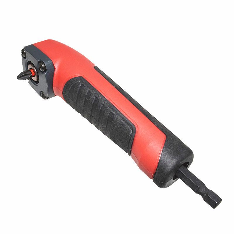 1/4 Right Angle Adapter for High Torque in Tight Spaces - Electric Drill/Screwdriver Tool