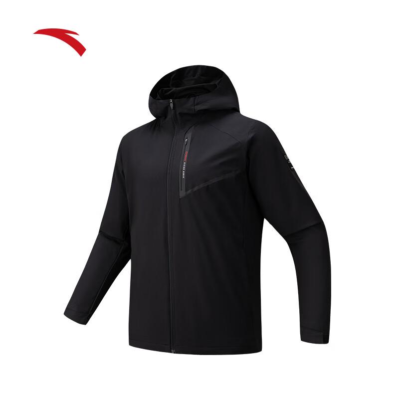 Anta Hooded Woven Thick Jacket M