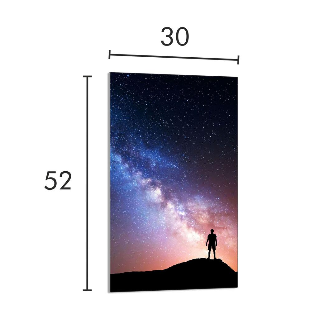SZKLANA DESKA DO KROJENIA 30x52 Gwiazdy