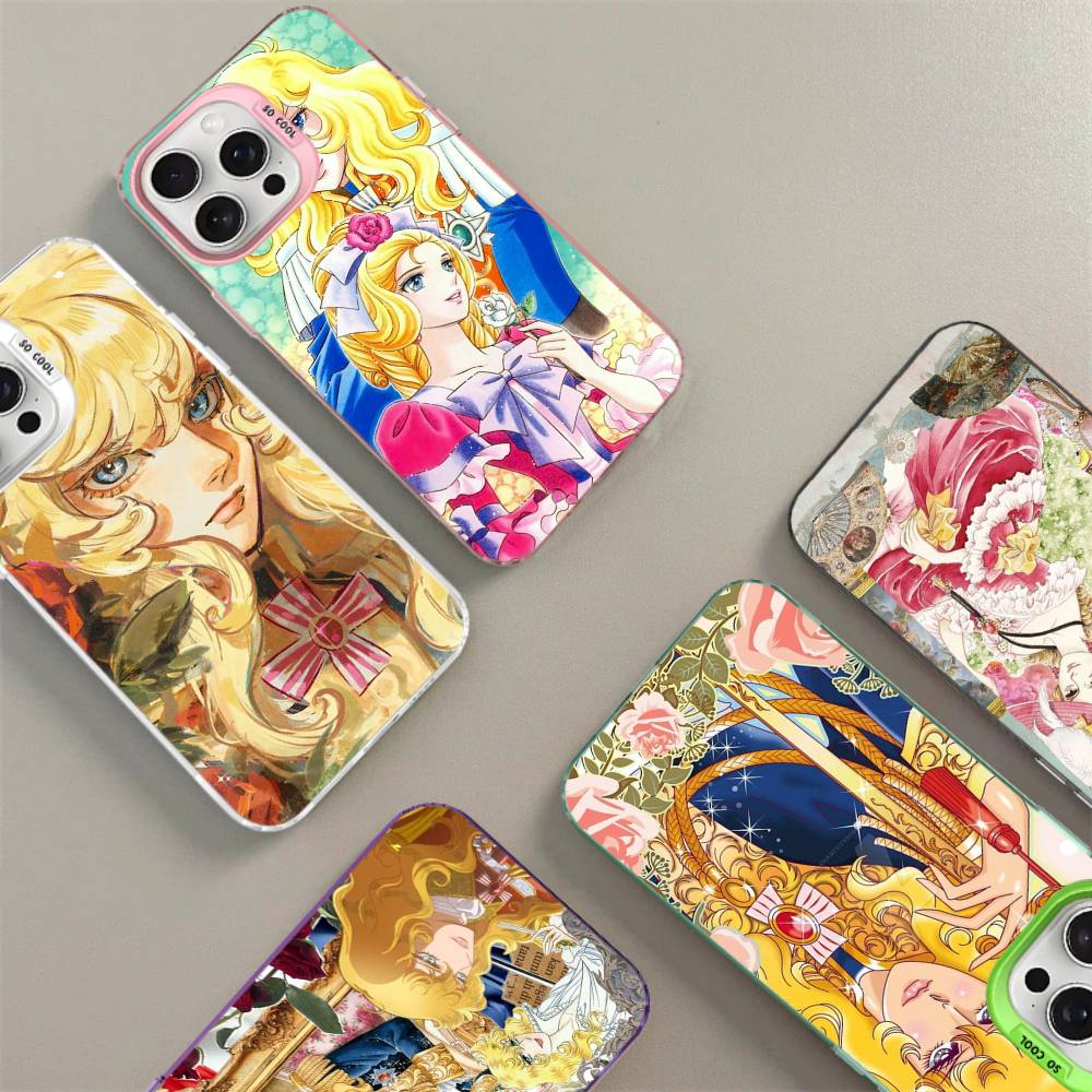 Classic Anime The Rose Of Versailles Phone Cases For IPhone 17 16 15 14 13 12 11 Plus Pro Max Pro Color Matte Cover
