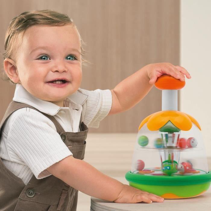 Toupie d'éveil CHICCO - Toupie Magique - Balles en mouvement - Cause à effet