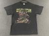 Led Zeppelin Mothership Tişört Medium Siyah Eskitilmiş Vintage Y2K Unisex T-Shirt