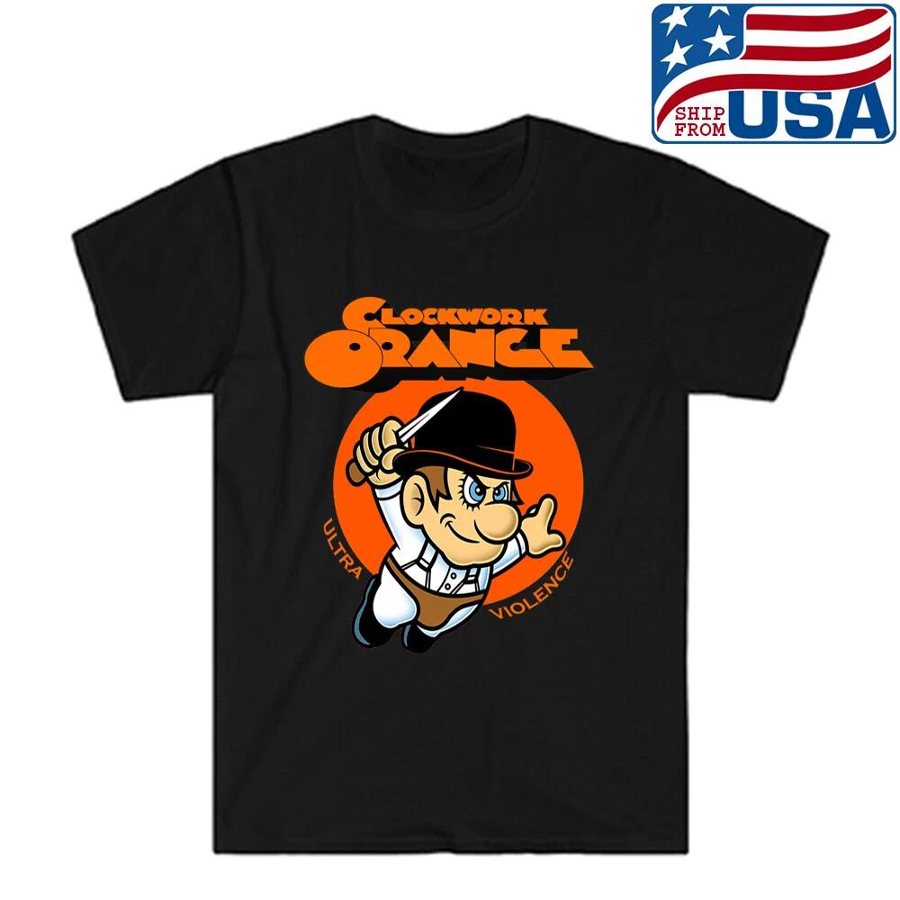 Clockwork Orange Ultra Violence Stanley Kubrick Men s Black Size S-5XL 4XL