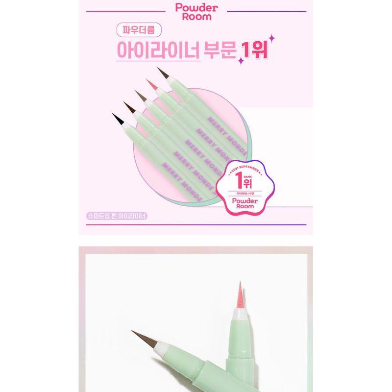 Merry Monde - Super Twim Pen Eyeliner Kit - 3 Types