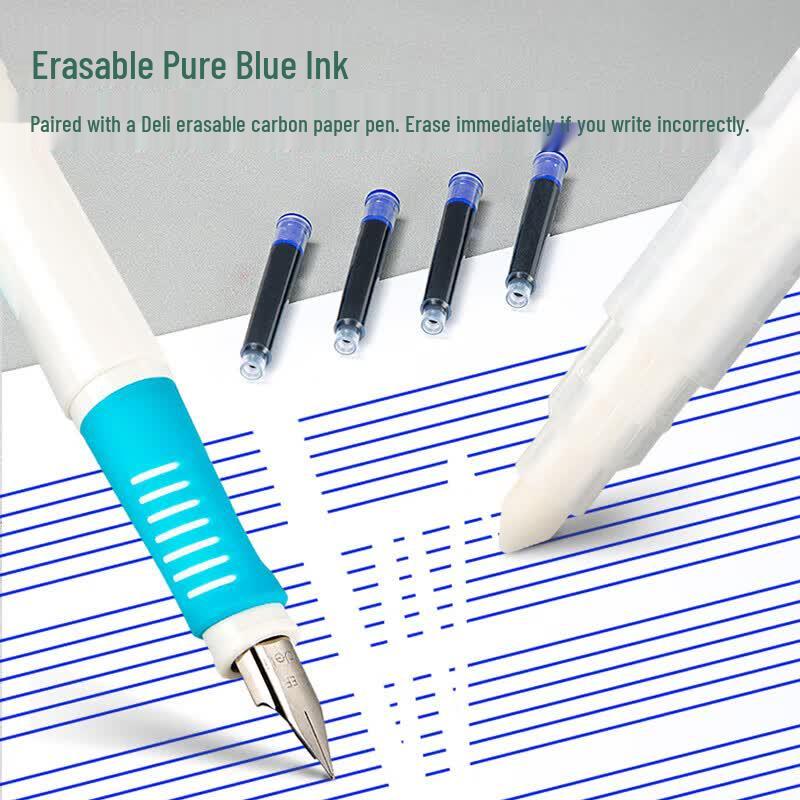 Deli Fountain Pen Erasable Ink Cartridges