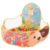 Children Play Tent with Basketball Hoop Baby Crawl Playpen Ocean Ball Pit Portable Toys for Girls Boys