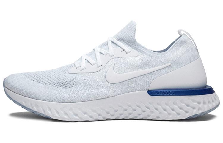

Nike Epic React Flyknit White Racer Blue AQ0067-100 43