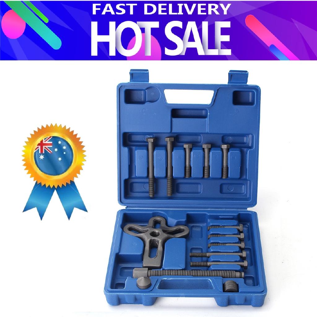 13Pcs Harmonic Balancer Gear Pulley Puller Steering Wheel Removal Tool Set