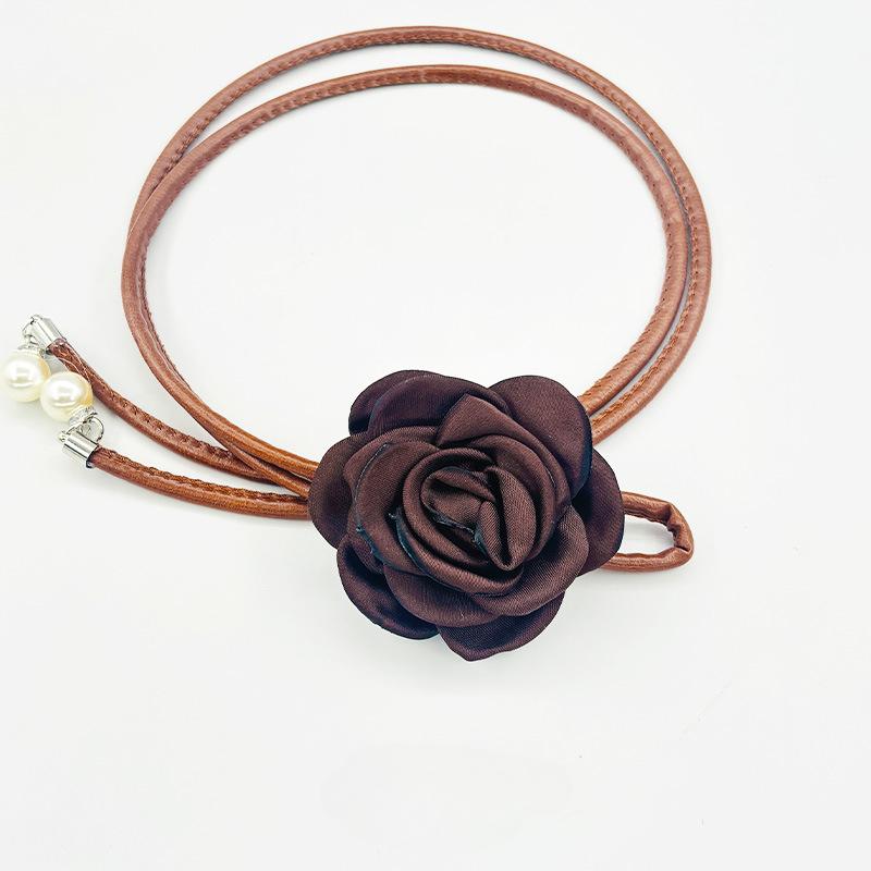 Flower Curtain Binding Tape Adjustable Rope Gauze Curtain Folding Storage Tying and Hanging Rope