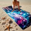 1PC Fighter game Beach Towel - Soft,  Absorbent Microfiber, Lightweight, Ideal for The Beach, Parties, Travel, Camping fan gifts