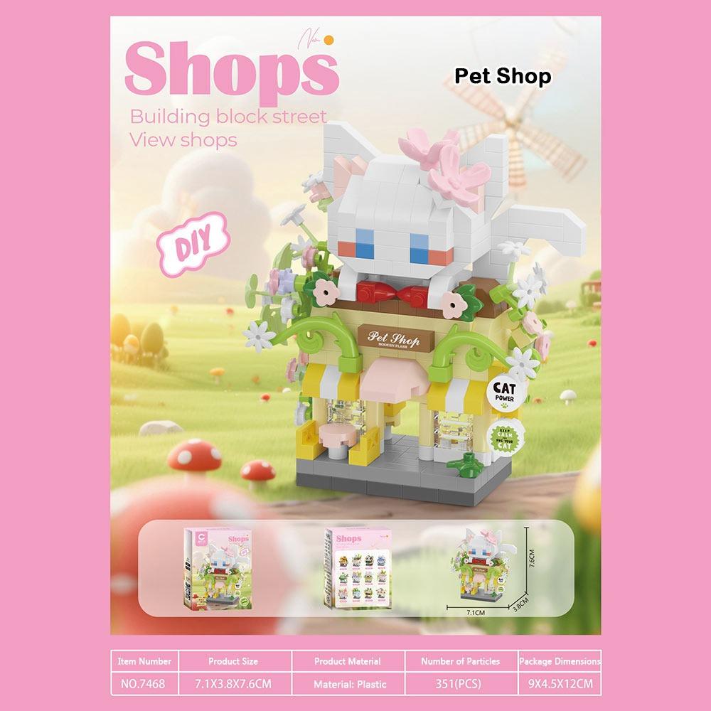 Micro Blocks Mini Shop Blocks Mini Micro Block Toys New City Building Blocks Birthday
