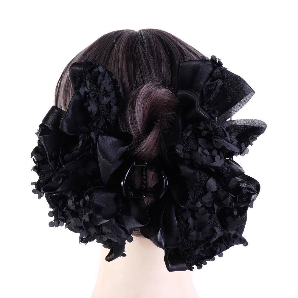 Bow Bow Hair Claw Bubble Hair Clips Headwear Large Hair Clip  Party