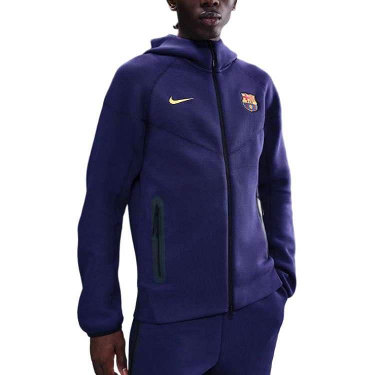 

Nike Hooded Zip Logo Long Sleeve Jacket Men jackets HJ6426-595 M