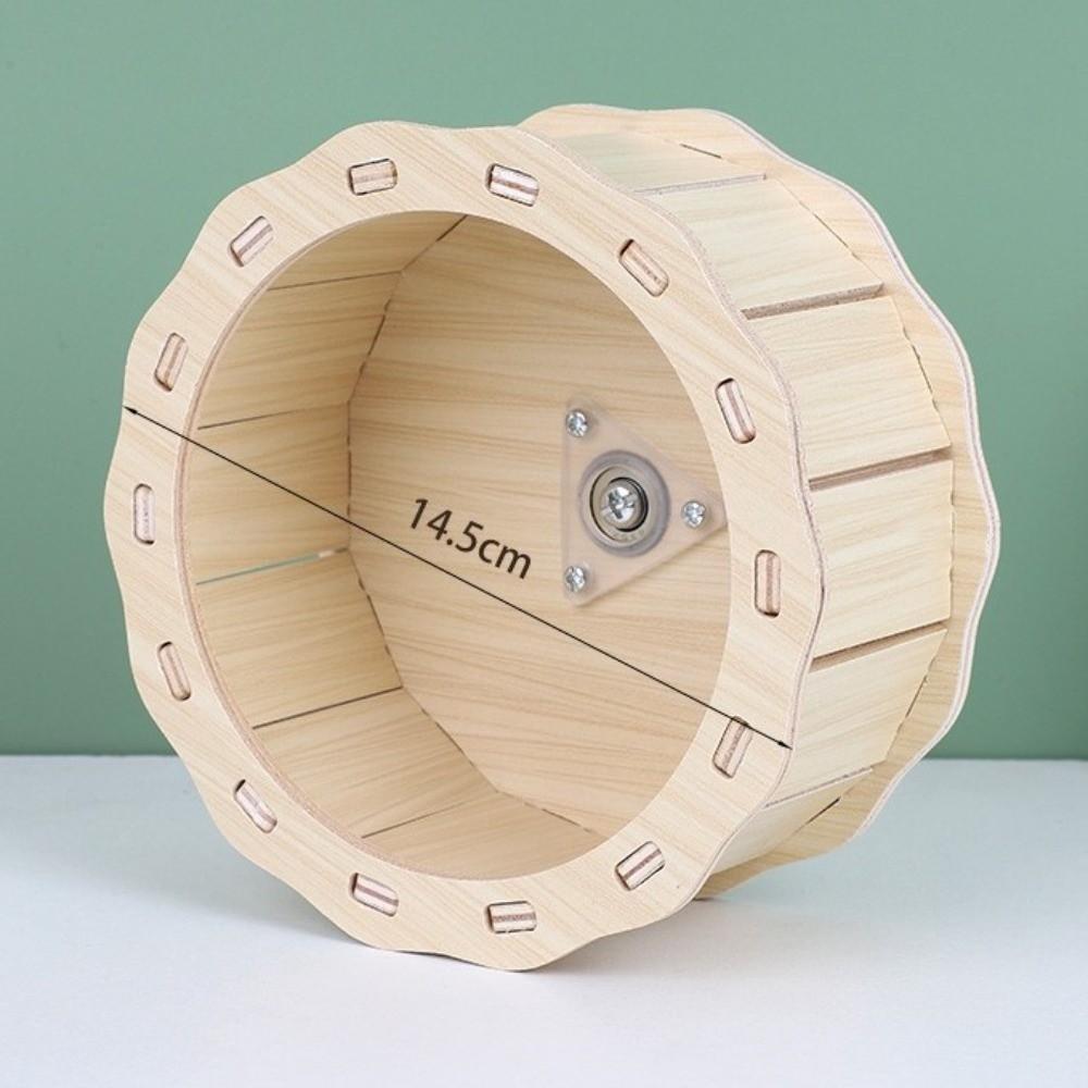 Wooden Platform House Chewable Hamster Climb Toy New Hamster Villa Pet Supplies