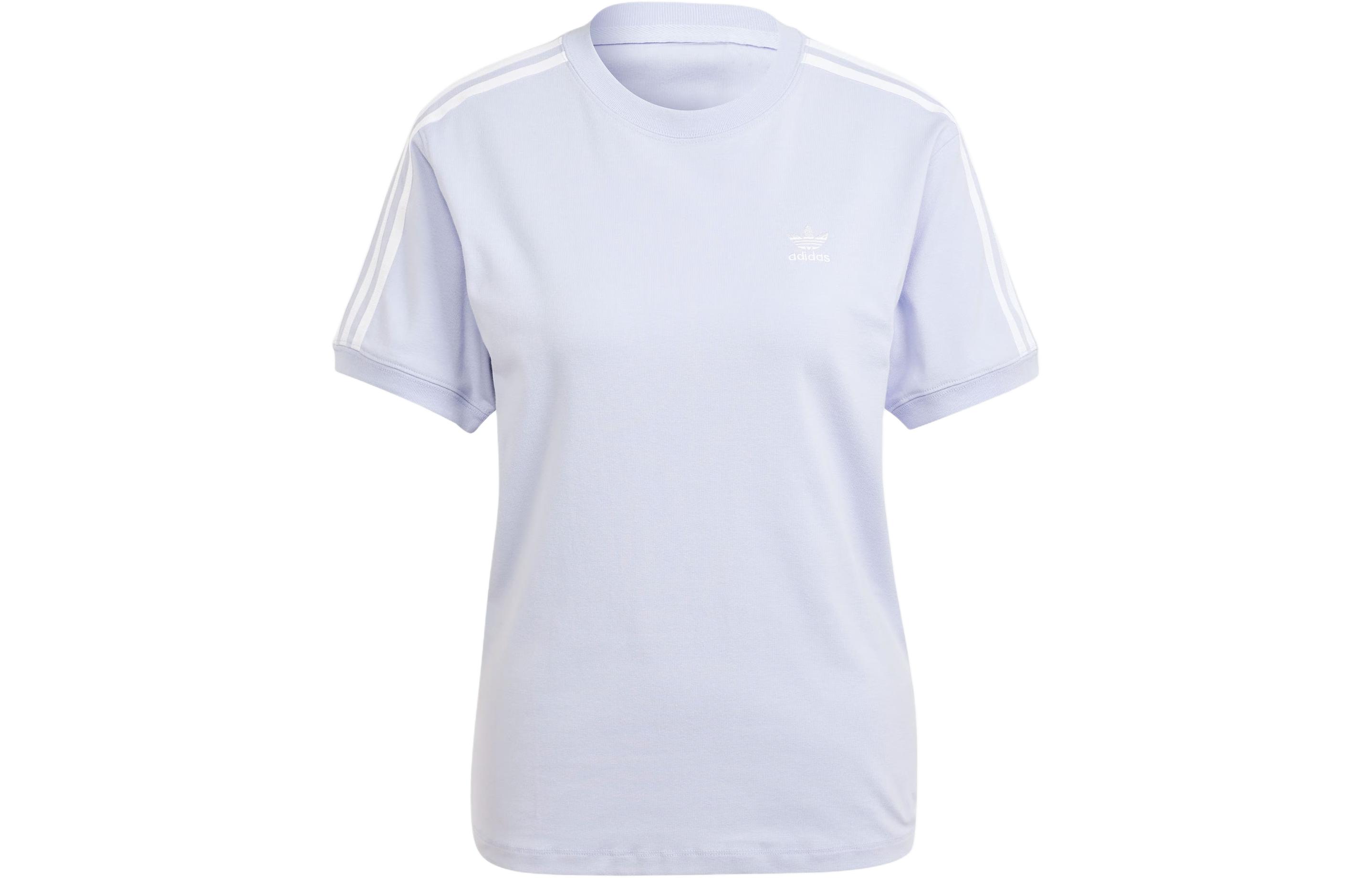 

Adidas Originals Drop Shoulder Sleeve T Shirt Women s Light Purple IR8052 S