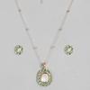 Abdesigns Diamond Pendant Set, Gold Plated Indian Pendant Set,Polki Kundan Pendant Set, Synthetic Lab Grown Diamond Pendant Chain