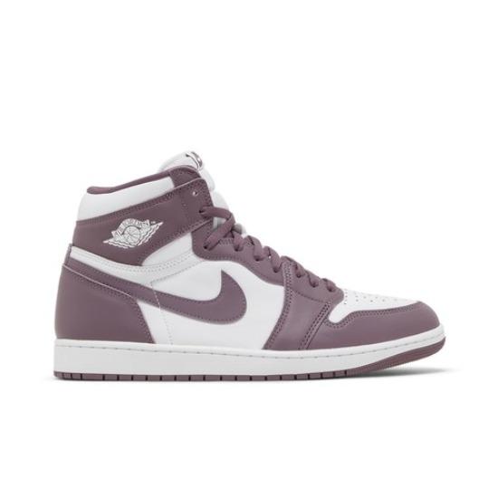 Air Jordan 1 Retro High OG Mauve Unisex Purple Retro Sneakers DZ5485-105
