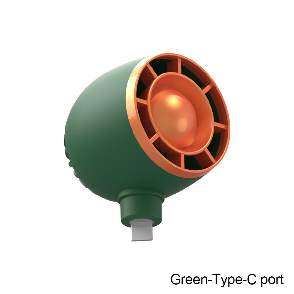 

2025 Новый Мини Бесшумный Вентилятор Охлаждения Телефон Турбо Маленький Вентилятор Портативный Ручной Бесшумный Вентилятор Вилка Вращение Порты Type-C и IPhone