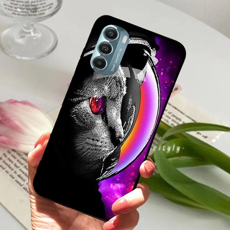 Etui do Moto G52 G82 G71S Odporne na wstrząsy Silikonowe Miękkie TPU Tylna Pokrywa Dla Motorola Moto G52 G71S 5G Funda G 82 G 52 Etui na Telefon