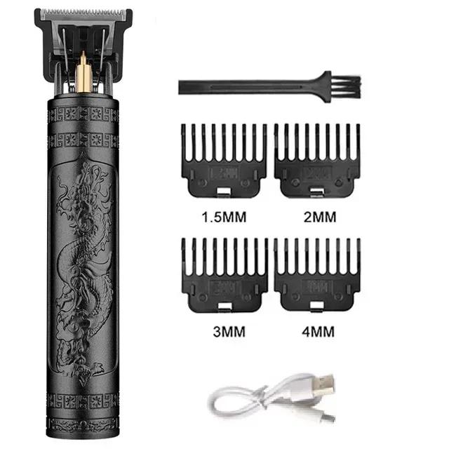 Hot Sale Vintage T9 Electric Cordless Hair Cutting Machine Professional Hair Barber Trimmer For Men Clipper Shaver Beard Lighter