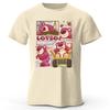 2026 New Strawberry Bear Daily Puzzle Cotton Short Sleeve MensWomens Daily Casual Soft High Quality Tshirt Large Loose Top