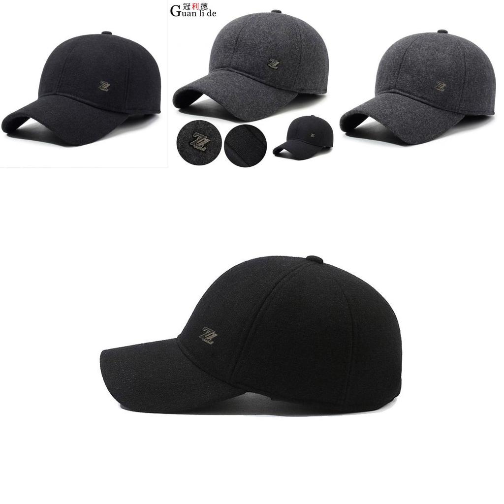 Winter Baseball Cap For Men With Ear Protection And Warmth For Outdoor Activities