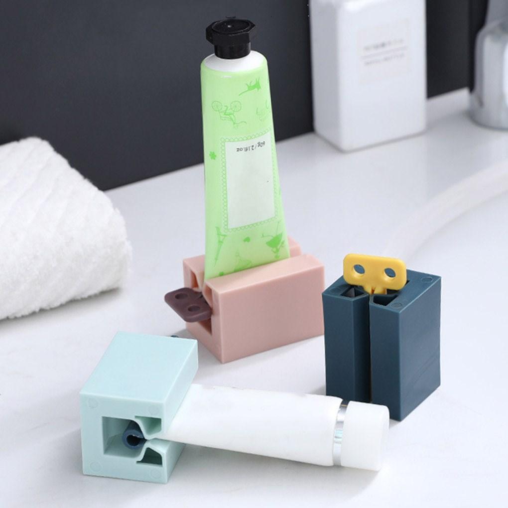 Hot! 1/2/3/5/10PCS Toothpaste Squeezer Tooth Paste Holder Oral Care Bathroom Tools Facial Cleanser Rolling Squeezing Dispenser